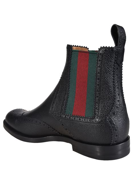 men's black gucci boots|Gucci men's boots162616 price.